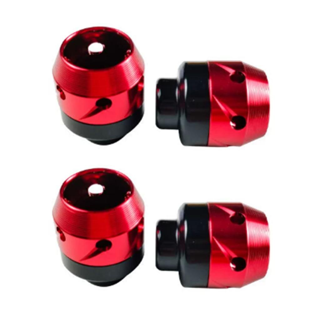 Motorcycle Front Fork Frame Slider CNC Aluminum Alloy Front Fork Frame Sliders Wheel Crash Protector Red