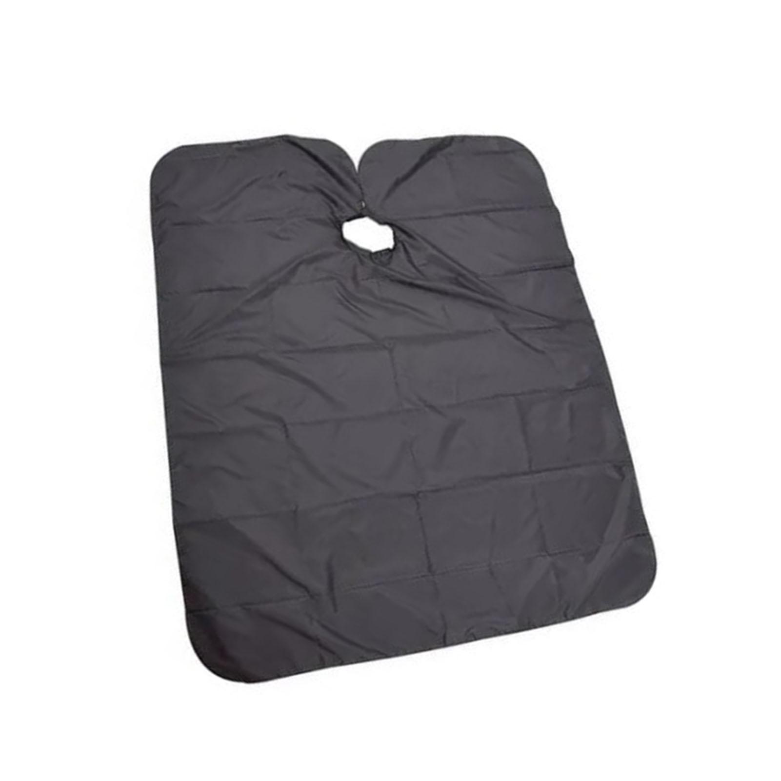 

Накидка для стрижки волос, черная, водонепроницаемая, дышащая, регулируемая, для укладки волос, для парикмахерской, салона красоты