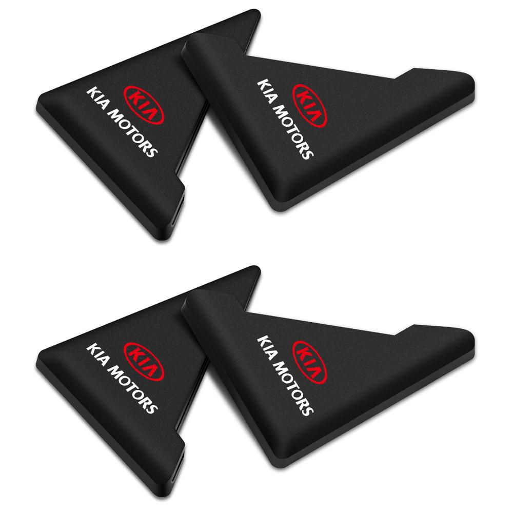 2026 Hot Car Sticker Car Door Corner Cover Bumper Crash Scratch Protector Badge For KIA Sportage Ceed Sorento Cerato Optima Pica
