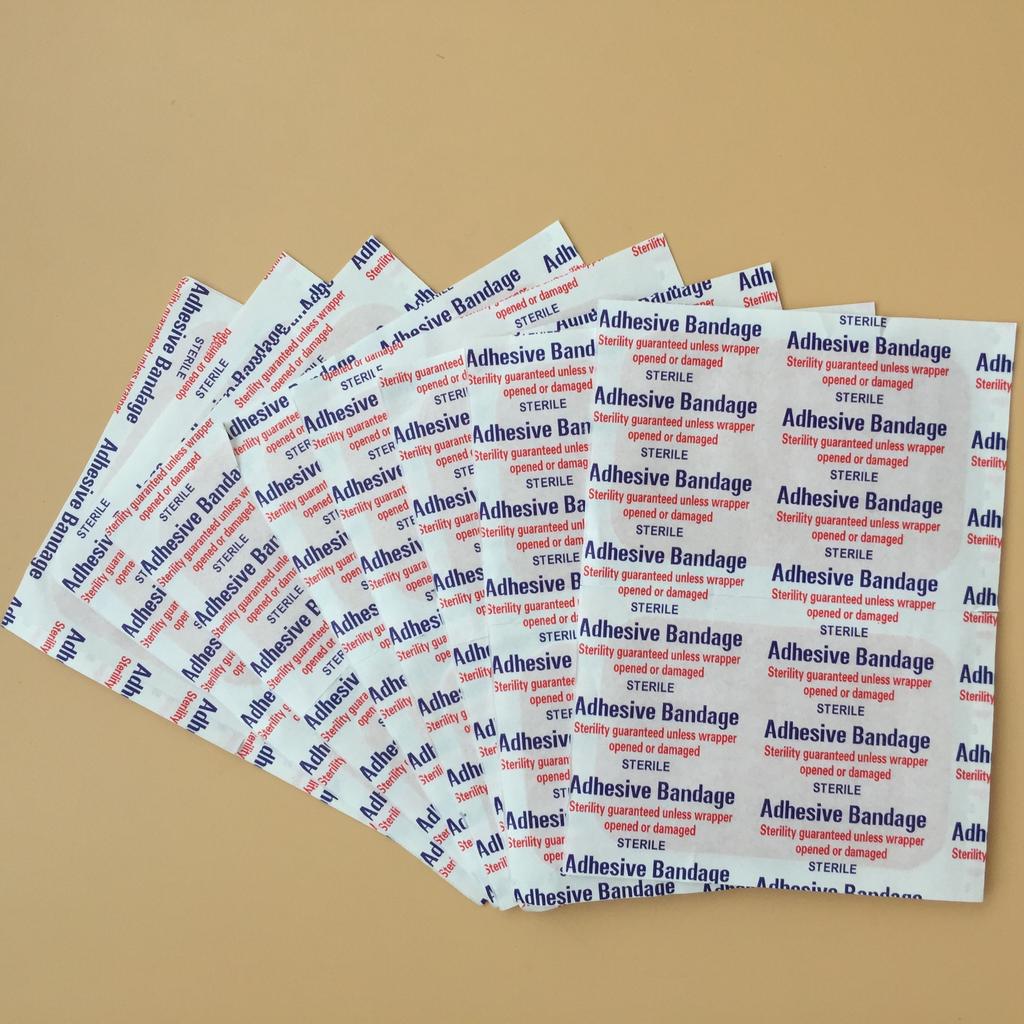 10pcs/set Waterproof Band Aid Skin Patches Breathable Wound Dressing Plasters for Children First Aid Adhesive Bandages