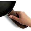 Hide & Drink, Full Grain Leather Hot Handle, Cast Iron Protector, Panhandle Potholder, Double Layered, Double Stitched, Slides On/Off Easily Onto