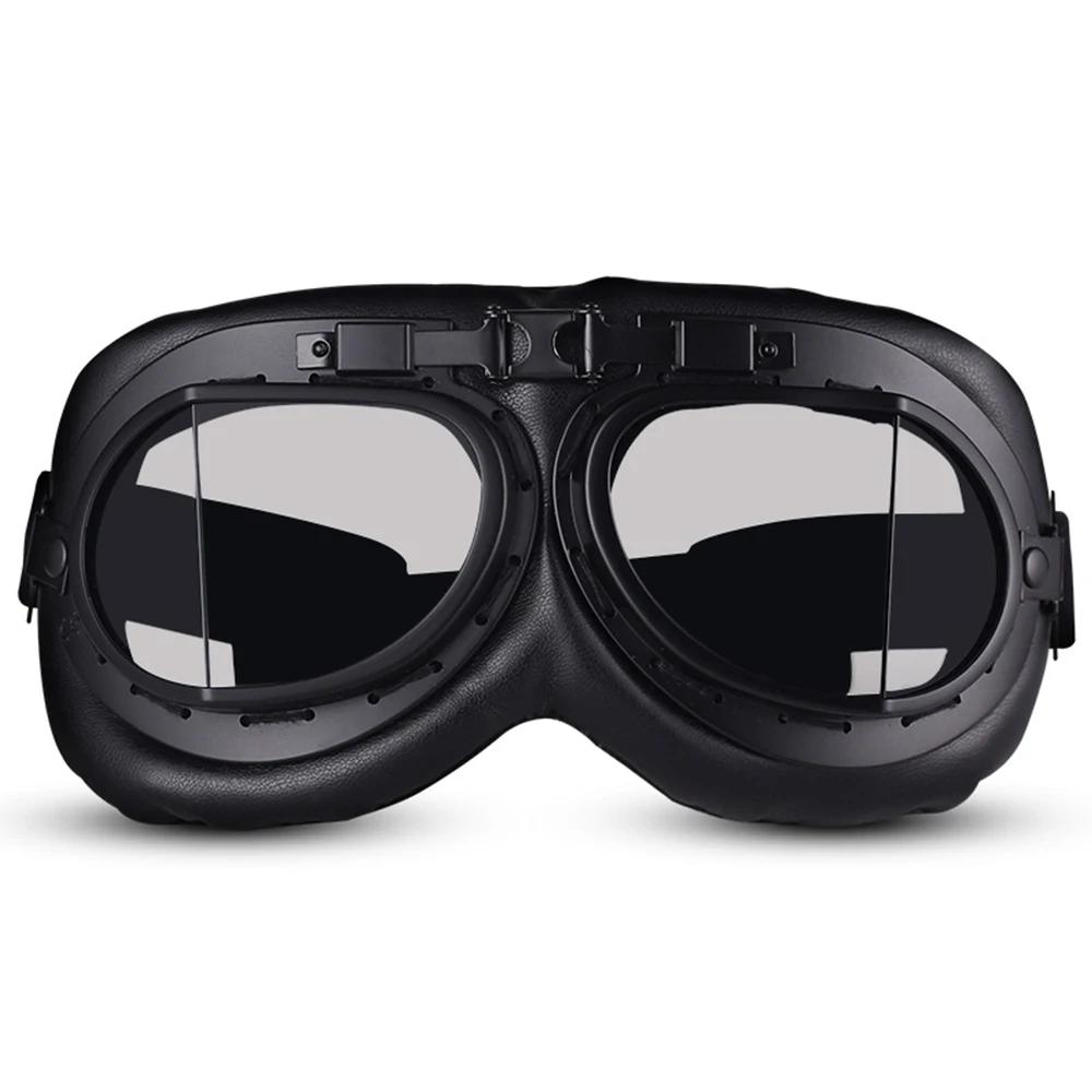 

Мотоциклетный кожаный ретро шлем Capacete De Moto скутер мотоциклетный шлем немецкий Dot безопасность винтажный Casco Moto шлем на четыре сезона L