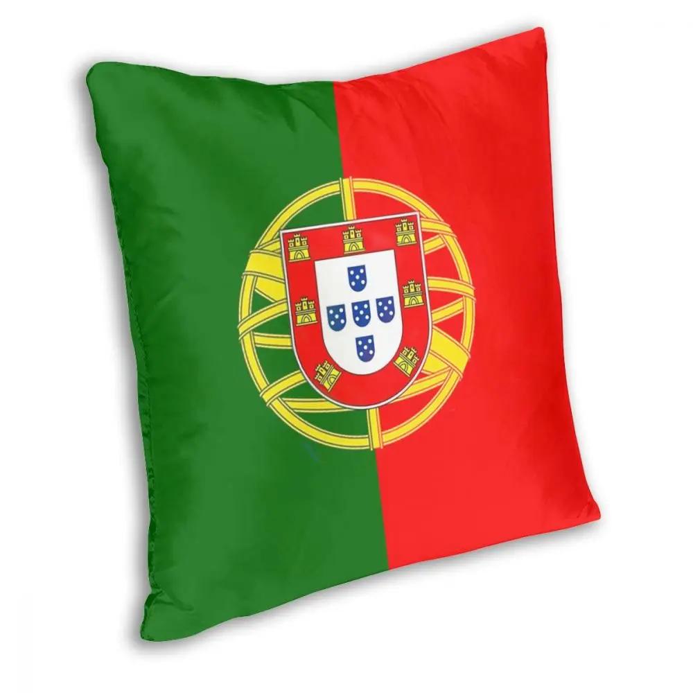 Portugals flagg Putevar i polyester Pynteputer til sofa Portugisisk flagg Kreativt putetrekk Hjemmedekor