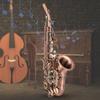 S97 Soprano Saxophone Set Elbow Tube Red Antique Abalone Shell Button Saxophone