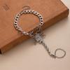 Sweet and Cool Spicy Girl Exaggerated Diamond Set, Scorpion 3D Finger Bracelet, Serpentine Arm Ring, Leg Chain, Body Chain