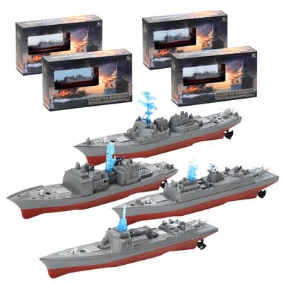 Vodotěsný Malý Vojenský Torpédoborec na Dálkové Ovládání, Který Lze Vložit do Vody; Letní vodní hra na dálkové ovládání Dárek, Hračka do bazénu