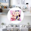 H-HIMEHINA Pillow Case  Anti-dustmite Pillowcase Invisible Zipper Silky Short Plush Sofa Cushion Cover