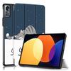 Tablet Case For Xiaomi Pad 5 Pro 12.4 Inch Case Pu Leather Tri-folding Stand Magnetic Cover For Funda Xiaomi Mi Pad 5 Pro 12 4 Tablet Kids