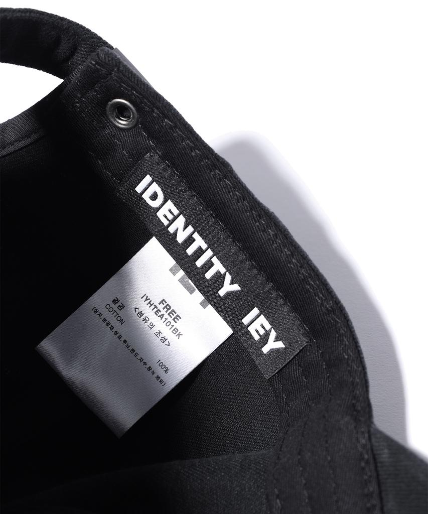 IEY Gran Logo Vintage Ball Cap Black