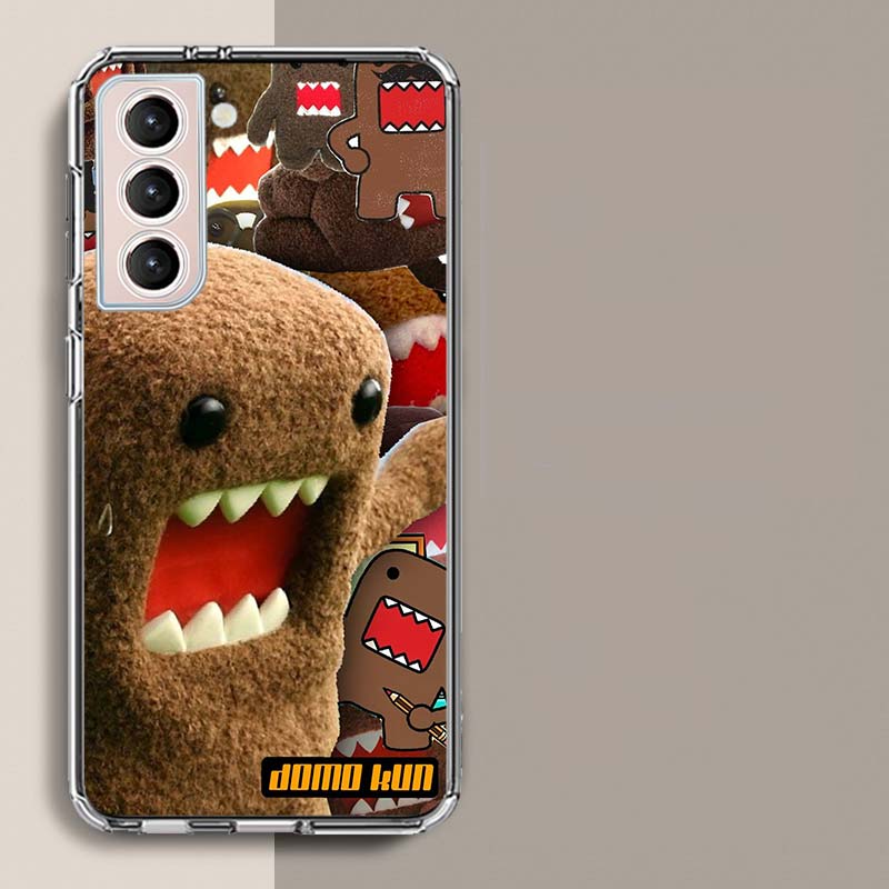 

Cute D-Domo-kun Phone Case For Samsung Galaxy S25 Edge S24 S23 FE S21 S20 S10 Plus S22 S26 Ultra Cover Clear Cases TPU Capa Shel Samsung S26 Ultra 5G