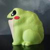 Béka Toalettpapír Adagoló Szórakoztató Interaktív Felhajtható Has 3D Nyomtatás Béka Zsebkendőtartó Tekercses Papírtartó Fürdőszoba Dekoráció