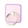 Mobiltelefonhållare med ring - Söt fyrkantig självhäftande hållare för män och kvinnor