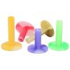 Rubber Golf Tenden Tee Driving Range Tees Ball Holder Set for Indoor Outdoor Practice Mat