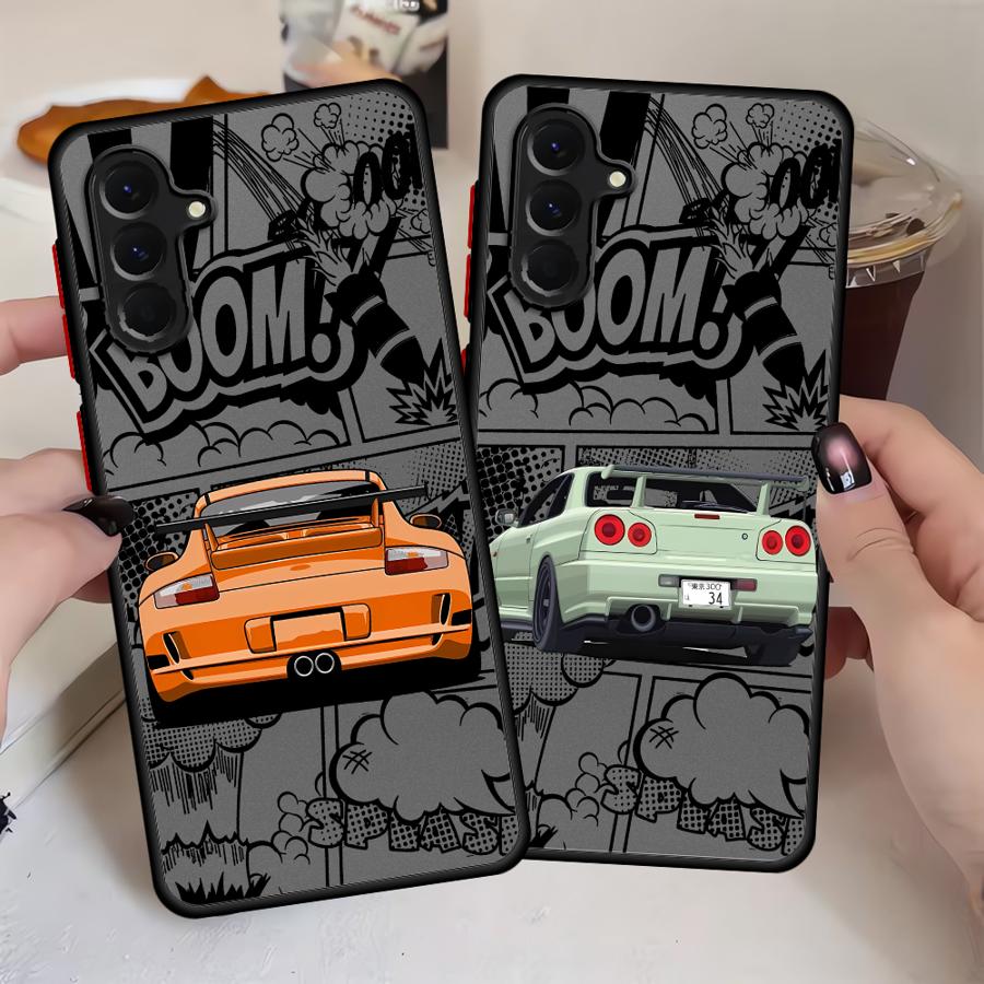 Sports Dream Car Cool Soft Cover Case for Samsung Galaxy A36 A31 A72 A23 A56 A21 A22 A25 A26 A32 A73 A52 A71