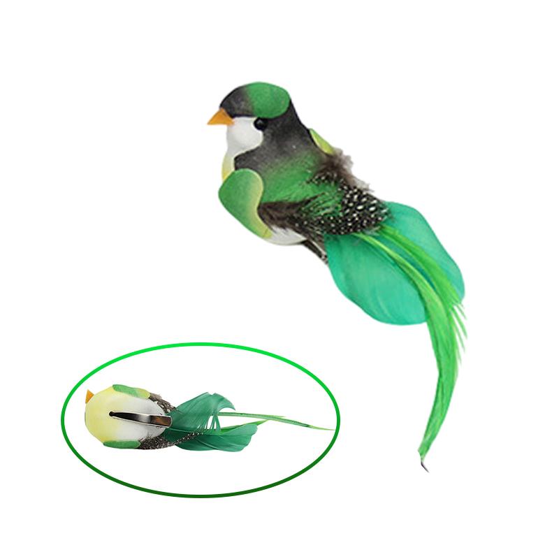 

Swallow Tail Bird Clip Handmade Simulation Bird Plant-Decorated Artificial Bird Handicrafts For Ornament
