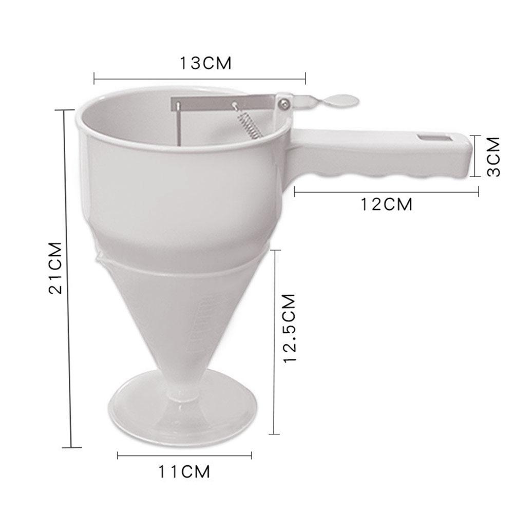 Plunger Funnel Small Octopus Ball Cake Dispenser Pancake Batter Dispenser