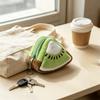 Soft Plush Earphone Bag Zipper Pouch Mini Purse Storage Bag Plush Coin Purse  Daily Use