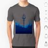 King Of Atlantis Trident T Shirt Cotton Men Women DIY Print Trident King Atlantic Atlantis Sea Ocean Aquaman Superhero Comic