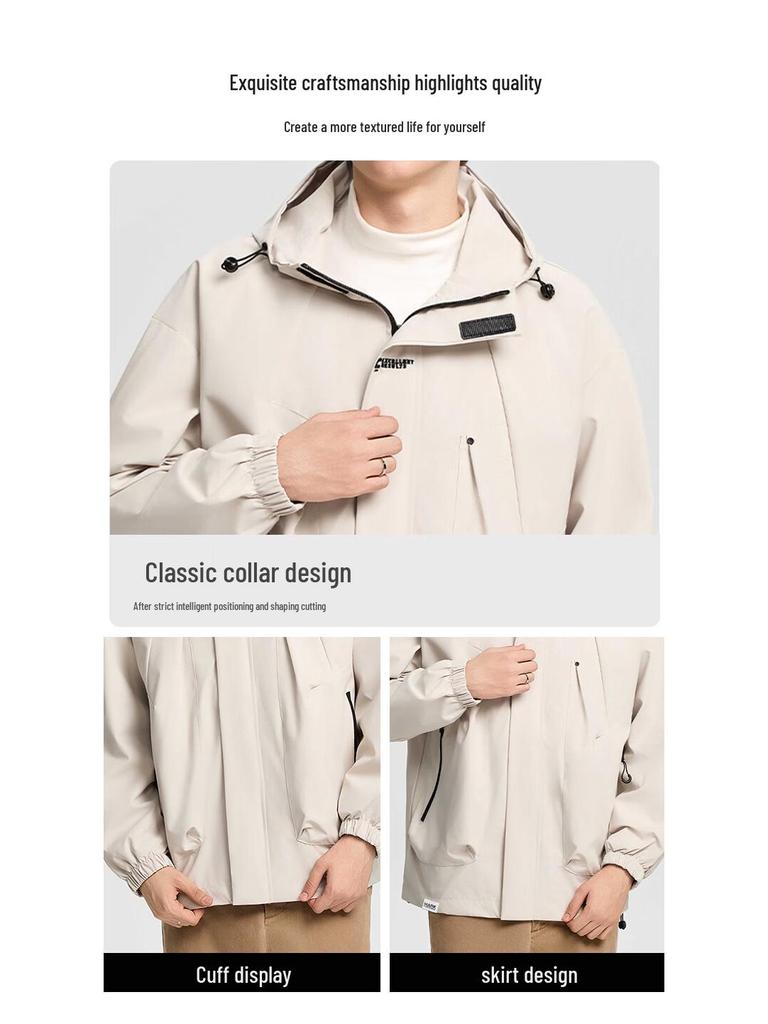 Mark Fairwhale Men's Solid Casual Jacket