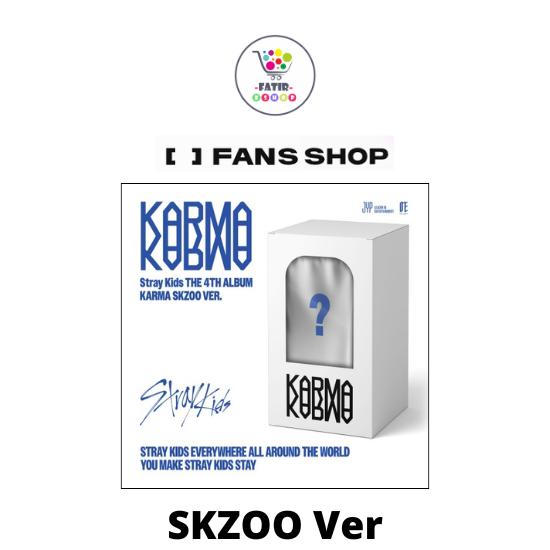 

Виберіть POB SKZOO Версія 4-го альбому Stray Kids KARMA FANS SHOP SKZOO Ver