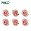 6-24PCS Rose Flower Napkin Rings Romantic Table Holders Elegant Wedding Party Valentines Day Anniversary Proposal Decor Supplies
