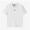 JacquemuS 241jS133 2031 100 Le GloSS Grain groSGrain Logo Women S Short SLeeve Tee