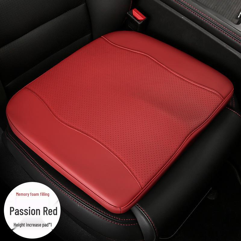 Cross-Border Memory Foam Car Seat Cushion - Matte, No Decoration, Bread Edge Design