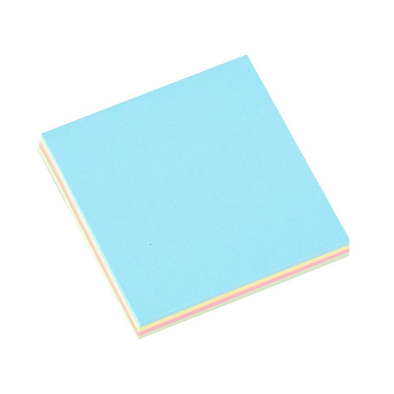 Colorful Sticky Notes, High-adhesion Office Tear-off Stickers, Cute Student Message and Note-taking Notebook