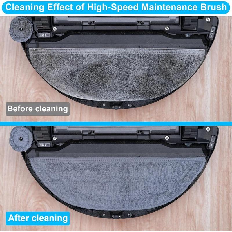 ABJI-Maintenance Brush Water Filter And Mop Scrubber Accessories For Roborock S8 Maxv Ultra Robot Vacuum Cleaner Parts
