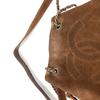 CHANEL vintage CC Mark Triple Coco Cocoball Fringe Tassel Shoulder bag Tote Bag
