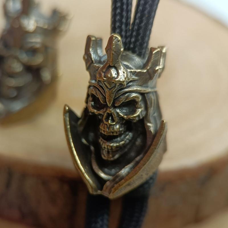 1pcs Vintage Brass 6mm Hole Screaming Skull Keychain Pendant Backpack Pendant Vintage Brass Crafts Classic Brass Vintage Brass Crafts