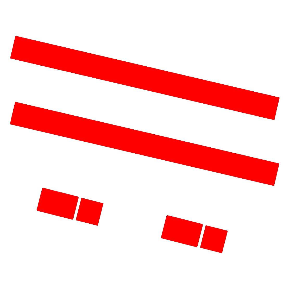 

beler 2Pcs Car Black/White/Red Bonnet Stripes Hood Sticker Cover Vinyl Decal Fit for MINI Cooper R50 R53 R56 R55 dWm2754536 красный