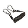 Diving Camera Anti Lost Spring Coil Lanyard Rustproof Quick Release Buckle Diving Tools