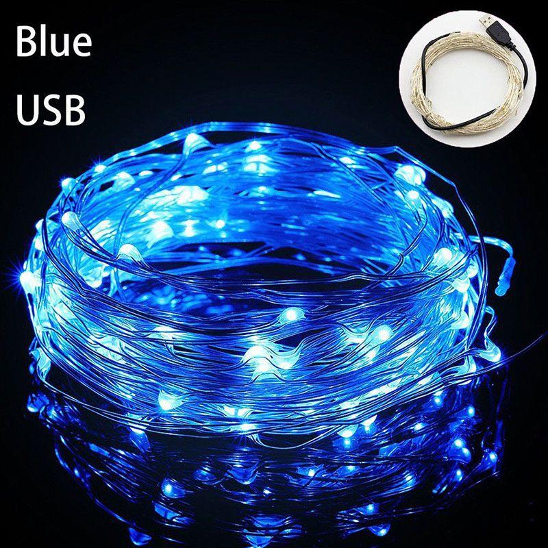Premium 5/10m Usb Led Copper Wire Fairy Light Strip Lamp For Timeless Home Decor