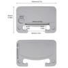 Car Steering Wheel Desk Multi-functional Portable Car Laptop Table Food Steering Wheel Tray Fits Most Vehicles Steering Wheels