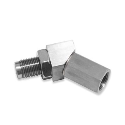 45 Degree O2 Oxygen Sensor Extender Spacer Engine Light Adapter Engine Light Adapter Bung