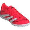 adidas Predator CLUB Abrasion Resistant Abrasion Resistant Low Top Soccer Shoes Red/White/Black Kids' ID3805