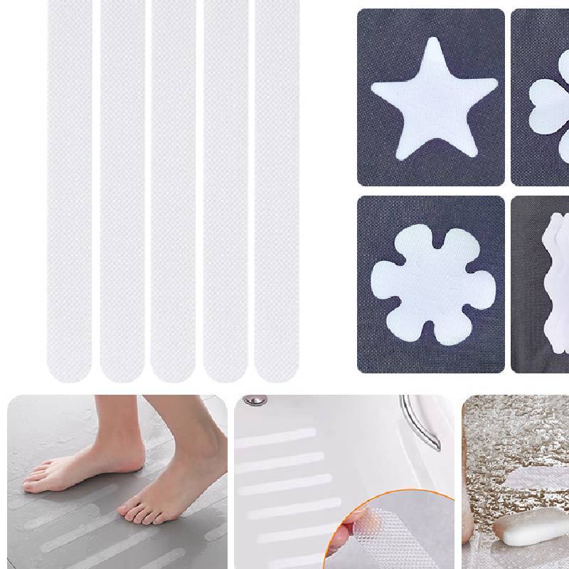 Bathroom Anti Slip Tape 2x20cm Peva Waterproof Non Slip Safety Strips Home Use