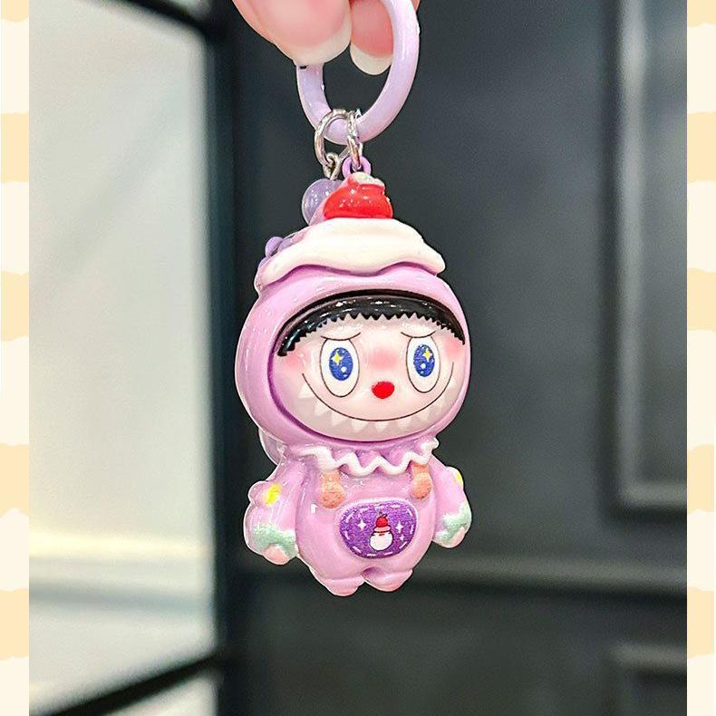 Girl Heart Cartoon Soft Cute Couple Best Friend Keychain Pendant Cute Japanese Korean Style