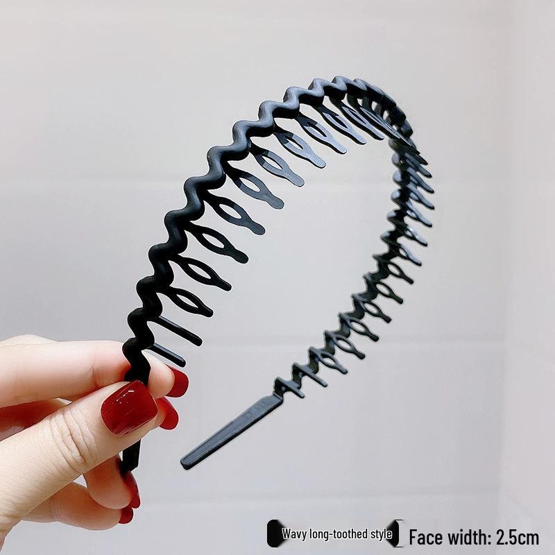 Damen Anti-Rutsch Mode Stirnband mit Zähnen für vielseitige Verwendung