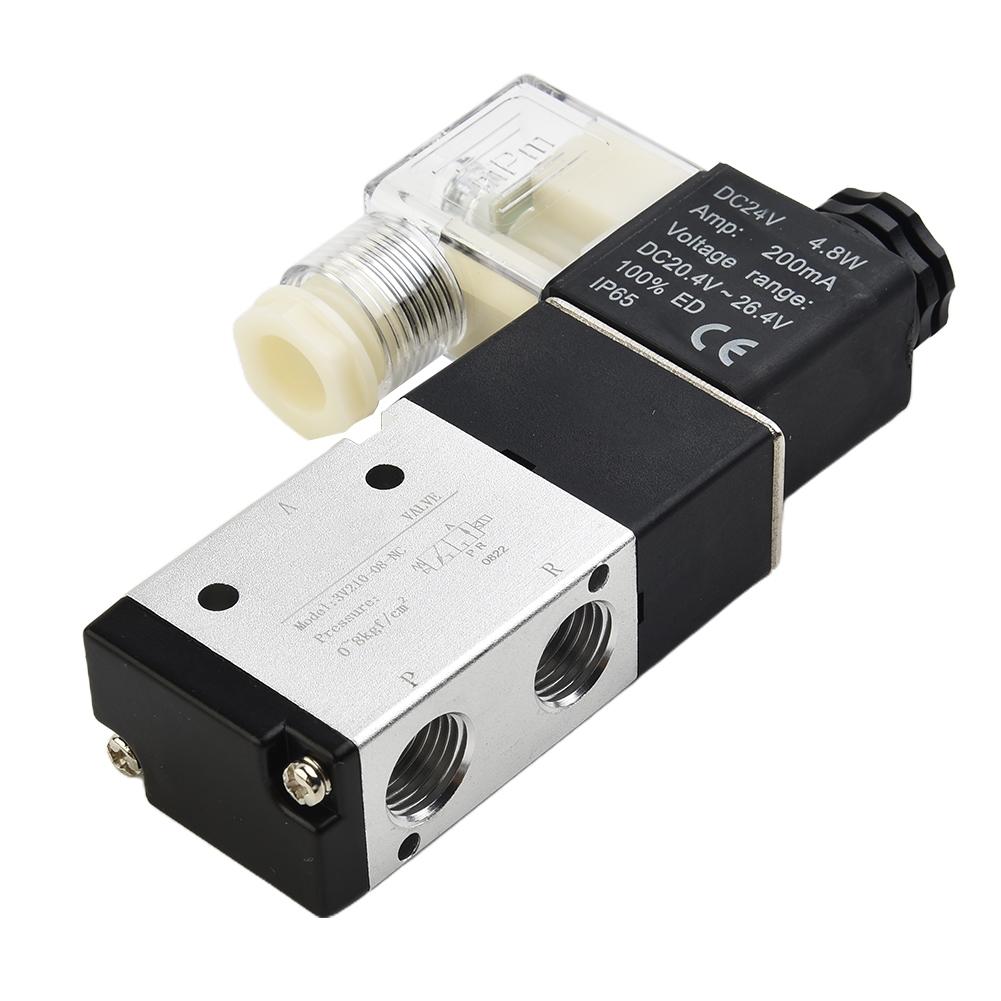 0.15-0.8MPa Solenoid Valve Pneumatic 1/4inch 3 Way