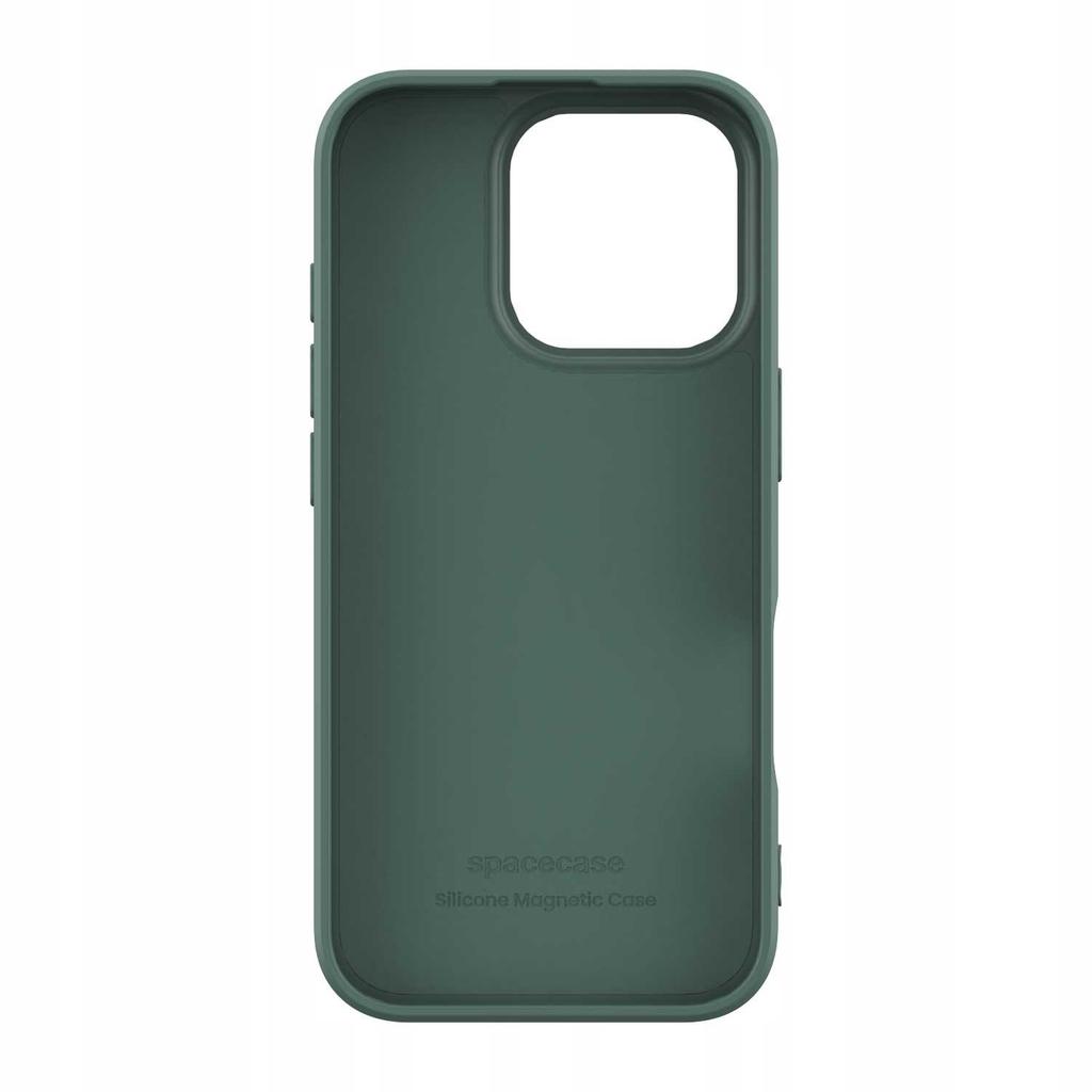 Sc Silicone Magnetic Case Iphone 16 Pro Dark Green