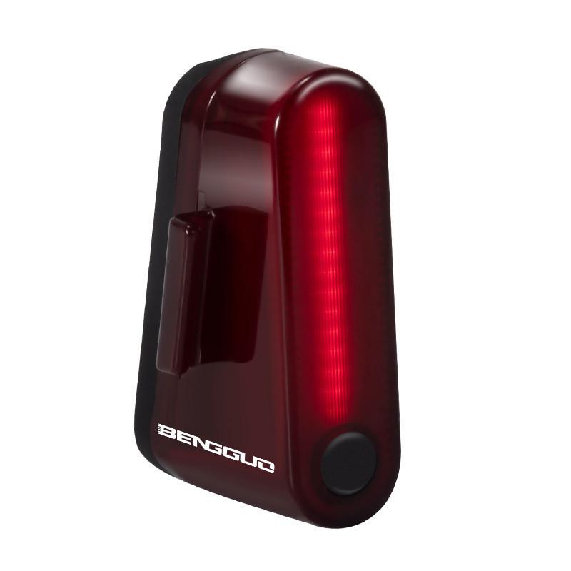 Bicycle Rear Light Led Safety Warning Usb Rechargeable For Mountain And Road Cycling