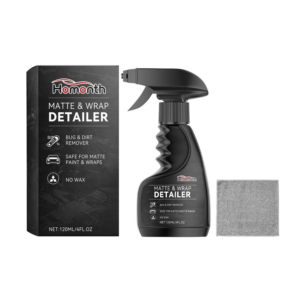 Car Care Spray - Convenient Car Surface Cleaning, Polishing, Refurbishing, and Gloss Maintenance Spray 120ML