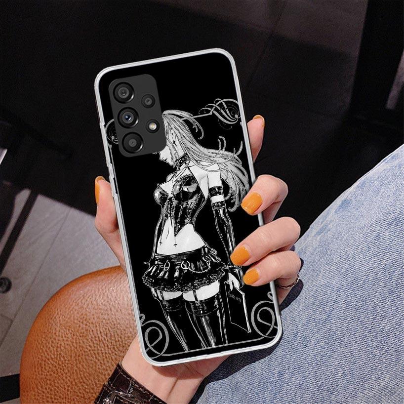 N-Note D-Death MisaMisa Phone Case For Samsung Galaxy A52 A32 A22 A12 A51 A31 A50S A30S A20S A10S Note 20 Ultra 10 Plus S10 A72
