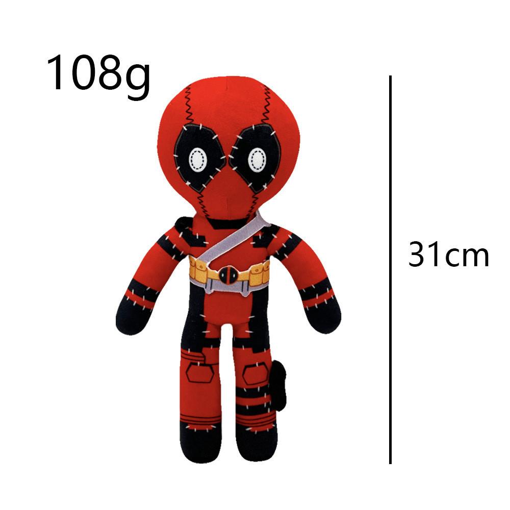 Deadpool Wolverine Plush Toy Animal Collection Soft Stuffed Doll For Kids And Collectors