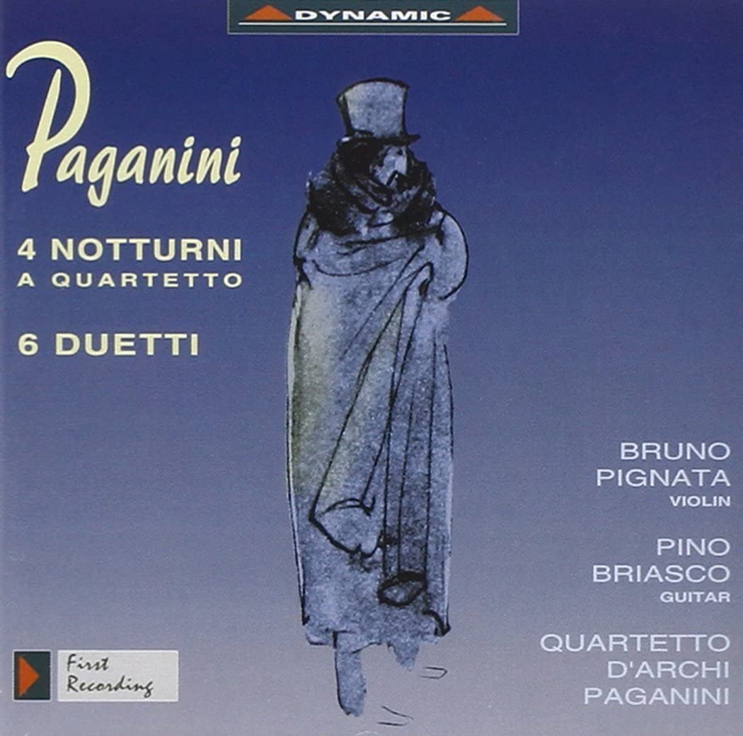 

CD - Paganini: 4 Nocturnes / 6 Duets / Q Europe Classical Used
