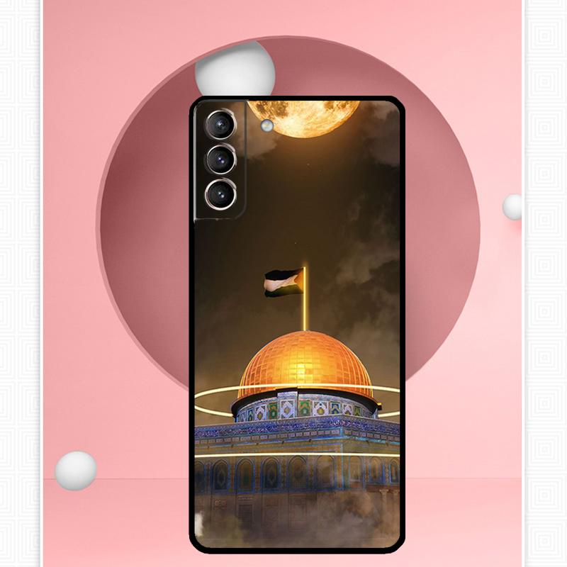 Jerusalem Dome of the Rock Case For Samsung Galaxy S25 Ultra S20 S21 S22 S23 S24 Ultra S9 S10 Plus S25 FE Cover Funda