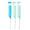 3pcs Highlighting Coloring Dyeing Comb Sectioning Hair Styling Combs Tailed Comb Set