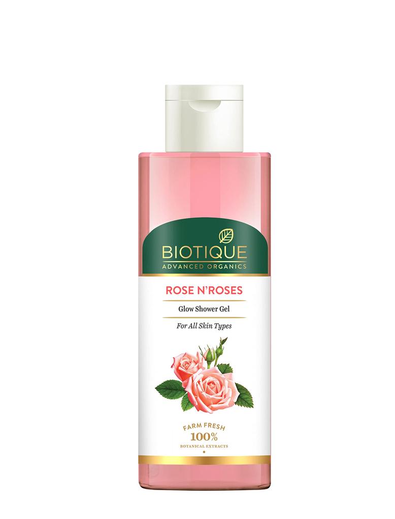 Biotique Advanced Organics Rose N'Roses Glow Shower Gel 200Ml